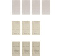 Bosch Expert M480 80mm x 133mm Net Abrasive Sanding Sheets 80mm x 133mm Assorted Pack of 10