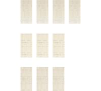 Bosch EXPERT M480 93mm x 186mm Net Abrasive Sanding Sheets Assorted Pack of 10