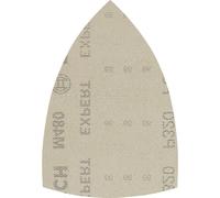 Bosch EXPERT M480 Hook and Loop Large Delta Sanding Sheets for Paint and Wood 32