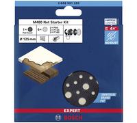 Bosch Expert M480 Mesh Sanding Disc Set 125 mm 7 pieces Grit 80-180 2608901202
