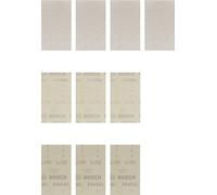 Bosch Expert M480 80mm x 133mm Net Abrasive Sanding Sheets 80mm x 133mm Assorted Pack of 10