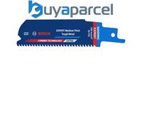 Bosch 10x Expert Medium-Thick Tough Metal S555HHC Blade (for Steel, Stainless Steel Pipes, Length 100 mm, Professional Accessory Reciprocating Saw)