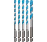Bosch Expert Multi Construction Hex-9 Drill Bits 5.5, 6 (x2), 7 and 8mm (5 Piece)