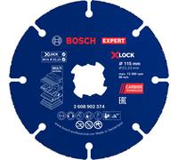 Bosch Expert Multi Material Carbide Cutting Disc 115 X-Lock 10 Pcss 2608902376