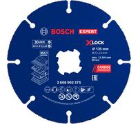 Bosch Expert Multi Material Carbide Cutting Disc 125 mm X-Lock 10 Pc 2608902377