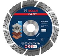 Bosch EXPERT MultiMaterial Diamond Cutting Disc 150 x 22.23 x 2.4 x 12mm