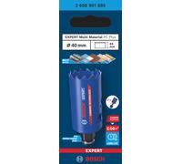 Bosch 1x Expert Multi Material Power Change Plus Hole Saw (for Wood with Metal, Brick, Ø 40 mm, Professional Accessory Drill Driver)