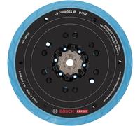 Bosch 1x Expert Multihole Sanding Pad, 150 mm, Soft | Ø 150 mm, Hard, Professional Accessory Random Orbital Sander