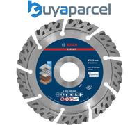 Bosch 1x EXPERT MultiMaterial Diamond Cutting Disc (for Concrete, Reinforced concrete, Ø 125 mm, Professional Accessory Small Angle Grinder)