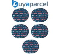 Bosch Sanding sheets EXPERT O780 Foil Sanding Disc Set, 150 mm, G60 (5x); G80 (1