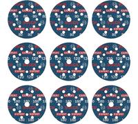 Bosch Expert O780 Foil Sanding Discs 125mm 125mm Assorted Pack of 9