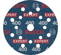 Bosch 6x EXPERT O780 Foil Sanding Disc, 125 mm (for Hardwood, Paint on wood, Ø 125 mm, Grit 400, Professional Accessory Random Orbital Sander)