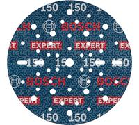 Bosch 6x EXPERT O780 Foil Sanding Disc, 150 mm (for Hardwood, Paint on wood, Ø 150 mm, Grit 150, Professional Accessory Random Orbital Sander)