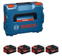 Bosch Expert PRO BLUE EXBA18V-55 18v Cordless 4 Li-ion Battery 5.5ah Set