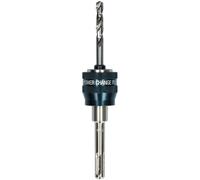 Bosch 2X Expert Power Change Plus Arbor with Pilot Drill (for Metal Pipes and Profiles, Plastics, Ø 7,15 mm, Professional Accessory Drill Driver)