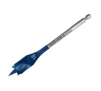 Bosch EXPERT Self Cut Speed Spade Drill Bit 18 x 100 x 152 mm, threaded t in Blue Bosch Blue