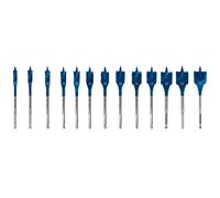 Bosch EXPERT Self Cut Speed Spade Drill Bit Set 13 Piece For Wood 2608900336