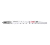 Bosch Professional 3x Expert ‘Hardwood 2-Side Clean’ T 308 BF Jigsaw Blade (for Plastic coated boards, Multiplex board, Length 117 mm, Accessories Jigsaw)