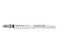 Bosch Professional 25x Expert ‘Wood 2-Side Clean’ T 308 B Jigsaw Blade (for Plywood, Solid wood furniture board, Length 117 mm, Accessories Jigsaw)