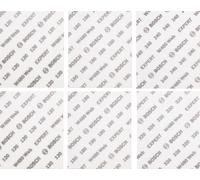 Bosch EXPERT W480 Web 1/4 Hand Sanding Sheet Set 115x140mm 6 pcs 2608902431