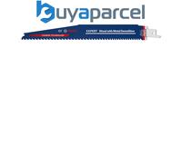 Bosch Professional 10x Expert ‘Wood with Metal Demolition’ S 1167 XHM Reciprocating Saw Blade (for Wood with tough metal, Length 225 mm, Accessories Reciprocating Saw)