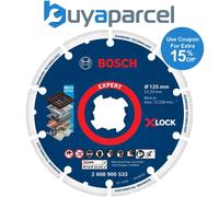 Bosch EXPERT X Lock Diamond Metal Cutting Disc 125mm 1mm 22mm