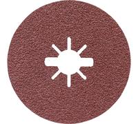 Bosch EXPERT X LOCK R444 Fibre Sanding Disc 115mm 115mm 36g Pack of 25