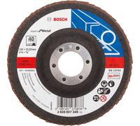 Bosch Flap Disc Expert X551 115 x 22.23 mm 40 Grit for Metal Pack of 1
