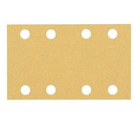 Bosch EXPERTC470 Sandpaper 80Grit 133x80mm with Hook and Loop 50Pack 2608901662