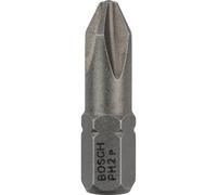 Bosch Extra Hard Phillips Screwdriver Bits PH2 25mm Pack of 25
