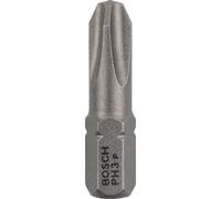 Bosch Extra Hard Phillips Screwdriver Bits PH3 25mm Pack of 25
