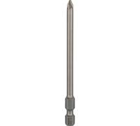 Bosch Extra Hard Pozi Screwdriver Bits PZ1 89mm Pack of 3