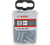 Bosch Screwdriver Bits Expert PZ2 Tic Tac Box - Extra Hard Pozi 25mm Pack of 25