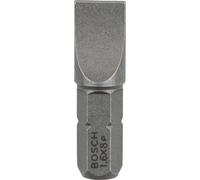 Bosch Extra Hard Slotted Screwdriver Bit 8mm 25mm Pack of 3