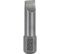 Bosch Extra Hard Slotted Screwdriver Bit 6.5mm 25mm Pack of 3