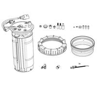 BOSCH F 01C 600 256 Heating, tank unit (urea injection)