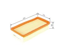 Bosch S0048 Car Air Filter - Replacement Filter