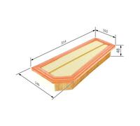 Bosch Air Filter F 026 400 134 - Filter Insert for Mercedes-Benz C-Class T-Model