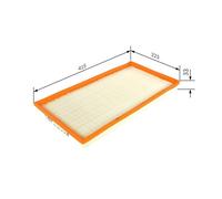 Bosch Car Air Filter - Replacement Filter
