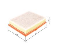 BOSCH F 026 400 545 Air filter