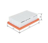 Air filter Filter Insert F 026 400 595 BOSCH for SMART RENAULT