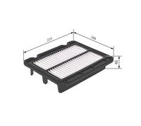 BOSCH F 026 400 043 Air filter