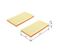 Bosch Air Filter - Mercedes ML63 AMG W164 6.3 (2006-2011) M156.980 A1560940504