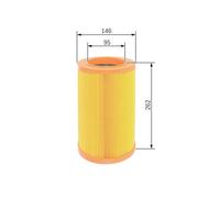 Air Filter F026400194 Bosch 51793166 51874053 51793172 S0194 Quality Guaranteed