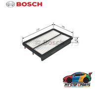 Bosch F026400347 Air Filter 270 mm Fits Mazda 6 2012-2025 PE7W133A0 PE07133A0A