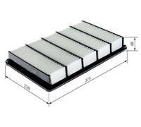 Bosch Car Air Filter S0362 - F026400362