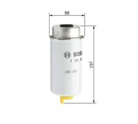 Bosch F026402079 Fuel Filter Spin-On 198mm Height Fits Ford Transit Tourneo