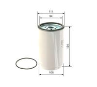 BOSCH F 026 402 865 Fuel filter