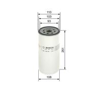 Bosch CV Oil Filter P7043 (HGV) - F026407043
