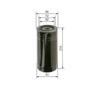 Oil Filter F026407234 Bosch 711922604 114786 1306549 671490 194932128 P7234 New